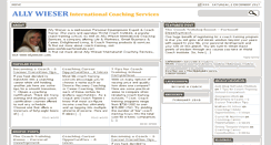 Desktop Screenshot of allywieserblog.com